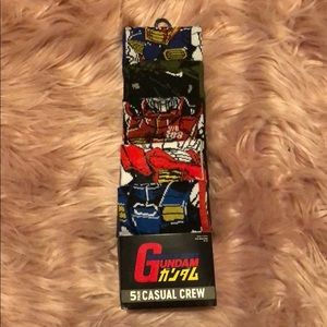 5 pair casual crew socks